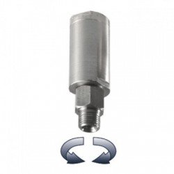 Racor Giratorio Recto 1/4"M-1/4"H Inox. Viton