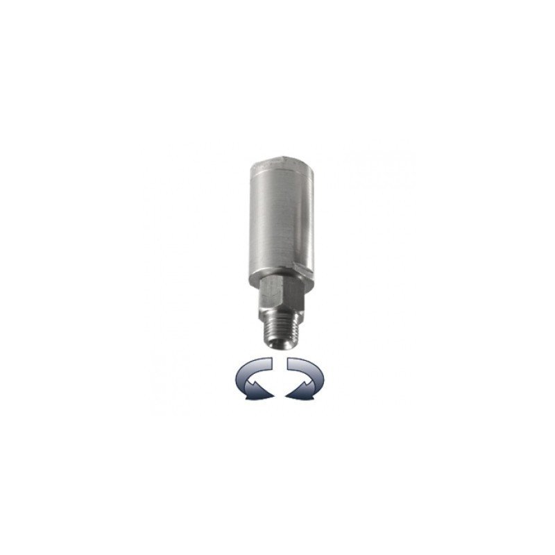 Racor Giratorio Recto 1/4"M-1/4"H Inox. Viton